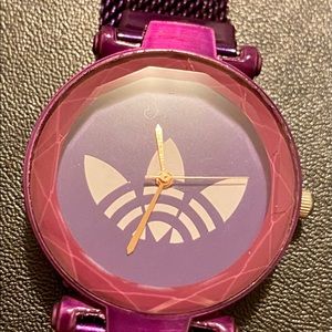 adidas purple watch